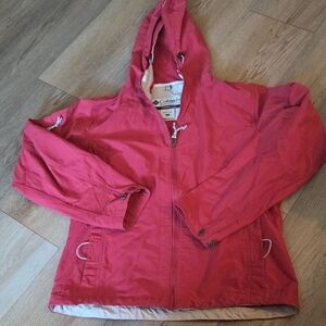 Columbia Women's Red Hooded Jacket